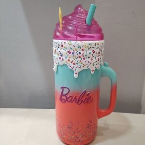 Barbie Pop Up Reveal Doll Large Confetti Teal Peach Mug‎ Only